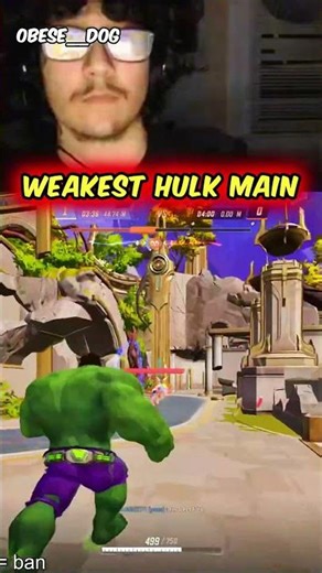 Average Hulk player! 😯 #marvelrivals