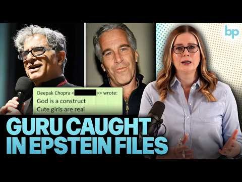 Deepak Chopra EXTENSIVE EMAILS WITH EPSTEIN - "Did She Also Drop Civil Case Against You?... Good"!
