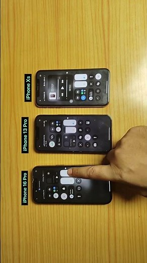 iPhone XS vs iPhone 13 Pro vs iPhone 16 Pro 🔥 Display Test & Peak Brightness Comparison in 2025!