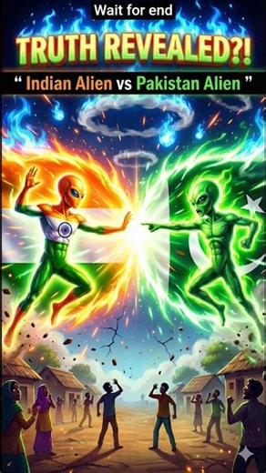 “Delhi Alien Attack 👽 India vs Pakistan Alien Fight | Full Story”#shorts