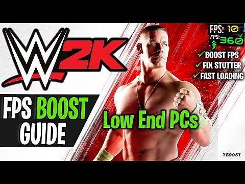How to Increase FPS in WWE 2K15 | FPS Boost/LAG and Stutter Fix | Config Files