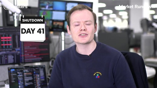 7.9K views · 106 reactions | Stocks rallied on November 10, as optimism grew that lawmakers were nearing a deal to end the longest government shutdown in US history. Find out what’s moving markets with the Reuters Market Rundown | Reuters | Facebook