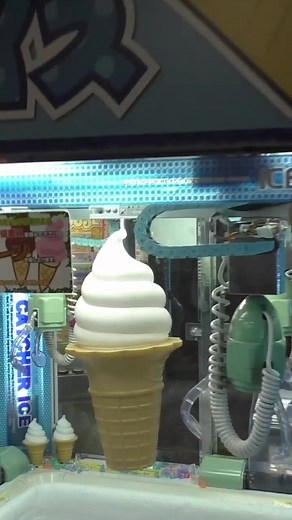 Ice Cream Claw Machine Fun at the Arcade