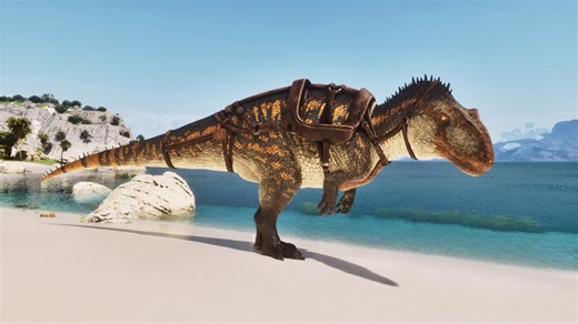 【新生物「アクロカントサウルス」】凶暴な性格の大型肉食恐竜。アドレナリンモードで攻撃性能を大幅に強化できる。【PS5版の主な操作方法】・R2：通常攻撃・L2：ふみならし攻撃・R3：防御態勢　→防御態勢中にL2：吹き飛ばし攻撃　→防御態勢中に×：挑発・R3長押し：咆哮・R1長押し：その場で方向転換できる状態に移行・アドレナリン最大時に×：アドレナリンモード発動【主な特殊能力】・アドレナリンモード中は　体力が自動回復、攻撃・防御・移動速度が上昇、　ふみならし攻撃が強化される・防御態勢中は被ダメージを軽減できる・「挑発」で一定時間敵を引き寄せられる#ARKSurvivalAscended #ASA