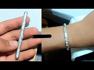 how to make silver bracelet at home | Silver Bracelet 100g