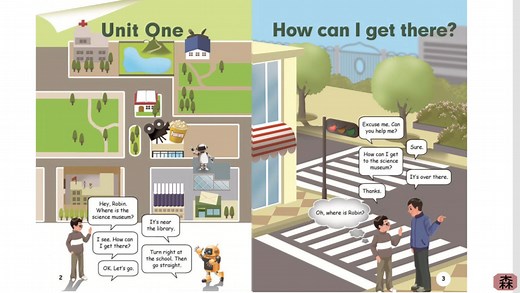 PEP小学英语六年级上册第一单元课文朗读