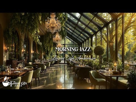 Luxury Forest Café Jazz | Relaxing Jazz Music for Fine Dining, Cozy Evenings & Nature Ambience