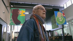 Acclaimed artist Philip Trusttum is staging an art takeover at a shopping centre. | Seven Sharp