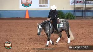 Marking a 229 today in the first go, section one of the 2019 NRHA Open Derby was Franco Bertolani aboard Dun It For Whizkey (owner: Cardinal Hill Training Center). This gave the pair the highest score for today! #SlideOfYourLife #NRHADerby | NRHA - National Reining Horse Association