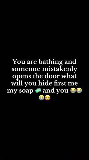 What to Hide First when Caught Bathing?