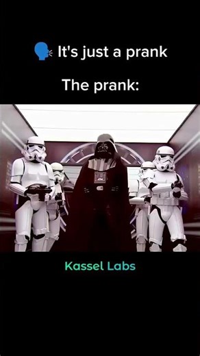 Darth Vader Bathroom Prank 🚽🌌 #Shorts