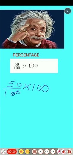 How to Calculate Percentage Easily | Simple Method😃😎#percentage #maths