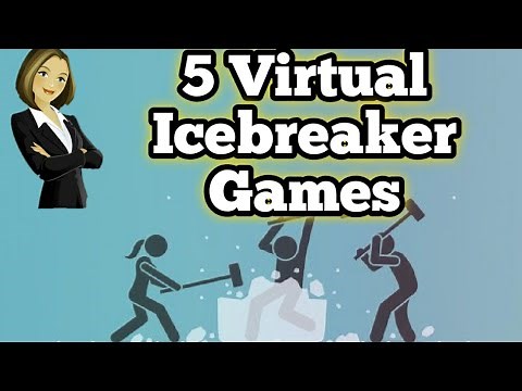 5 easy Icebreaker games to play on zoom or video conference|Virtual Team Building Activities