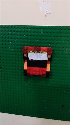 Lego fire alarm pull station
