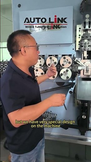 High-Speed Bending with a Massive Spring Coiling Machine | AutolinkCNC