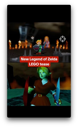 LEGO Teases New Zelda Set From The Legend of Zelda: Ocarina of Time
