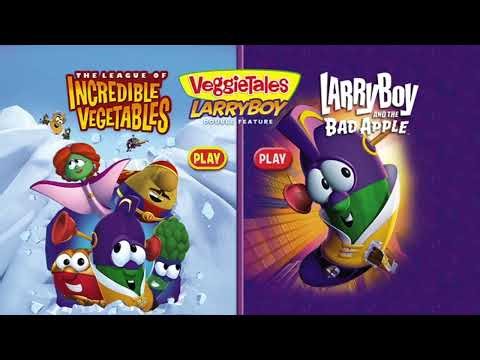VeggieTales LarryBoy Double Feature DVD Menu Walkthrough