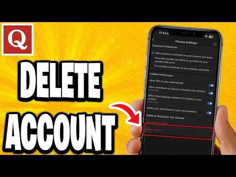 How To Delete Quora Account