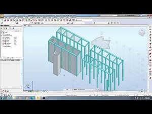 21. Autodesk Robot Structural Analysis professional Tutorials | Grid step definition in robot