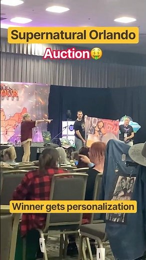 The Road Ahead Tour | Supernatural Convention Orlando 2026 Auction #supernatural #auction