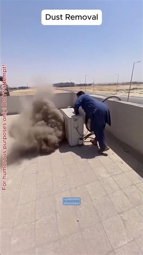 POV: When you are MASTER of dust removal #dust #dustremoval