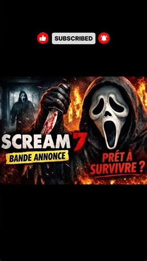 SCREAM 7 Trailer 🔪 Ghostface is back… #Shorts