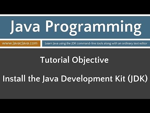 Learn Java Programming - Installing Java JDK Windows 7 and 8.1
