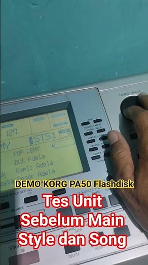 TEST DEMO KORG PA50 Emulator