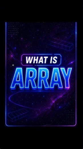 What is Array? Simple Explanation 💻 #shorts #coding