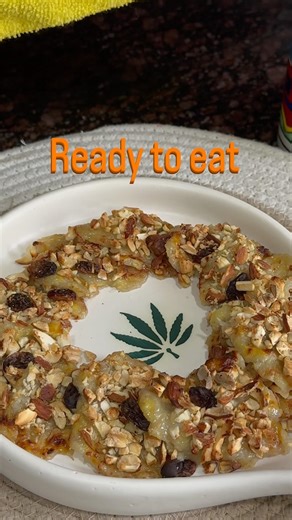 No guilt, just sweetness 💛 Try this easy banana dessert! #youtubevideo #food