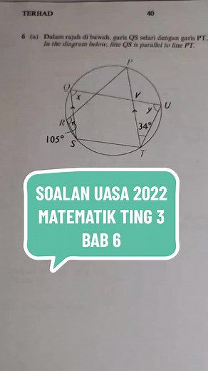 Matematik Tingkatan 3: Sudut dan Tangen Bulatan