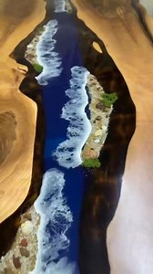 17K views · 204 reactions | #epoxytable #rivertable #diningtable | Gül Natural Furniture | Facebook