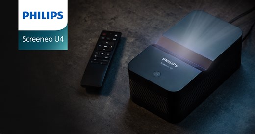 Philips Screeneo U4 - Ultra Short Throw Projector by Philips Projection - Indiegogo