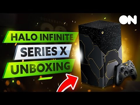 Unboxing The Halo Infinite Limited Edition Xbox Series X Bundle