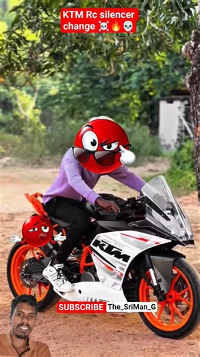 KTM Rc silencer change ☠️🔥 Ktm Rc modification #shorts #ktmrc390 #ktmrcmodified #vlog