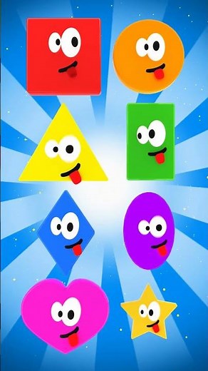 LEARN FRENCH | SHAPES | FRENCH NURSERY RHYMES FOR KIDS