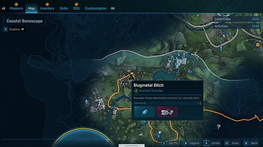 Ancient Crawler Locations