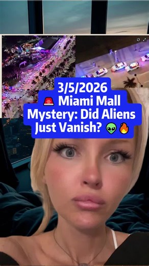 🚨 Miami Mall Mystery: Did Aliens Just Vanish? 👽🔥 #MiamiIncident #Paranormal #Unexplained #Trending #foryou #secret #fyp #miami #fypシ #alien #tiktok #pov #viralvideo #portal