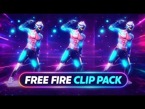 FREE FIRE CLIP PACK ✨ FF LOBBY CC PACK | COPYRIGHT FREE