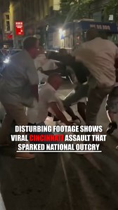 628K views · 9.2K reactions | Shocking footage shows just how violent the viral Cincinnati beatdown was, as a vicious mob assaulted multiple people — including a woman knocked unconscious — while bystanders filmed instead of helping. | Fox News | Facebook