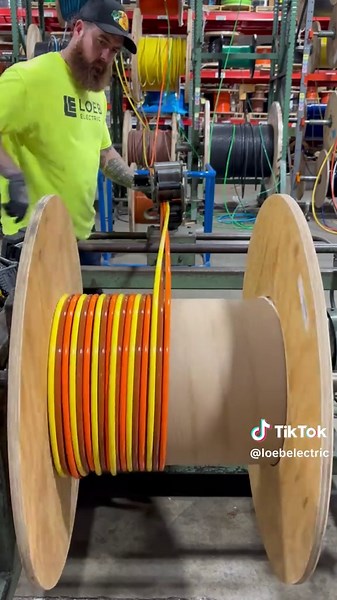 Mesmerizing Brown and Orange Color Scheme in Wiring