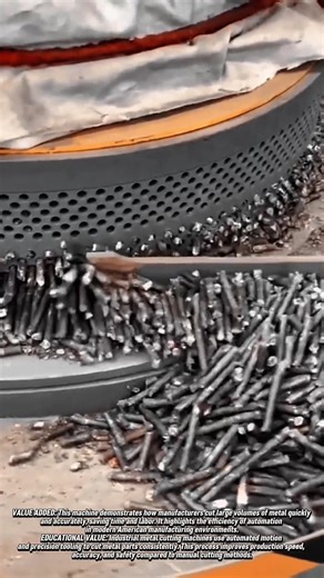 High-Speed Industrial Metal Cutting Machine in Action! #shorts