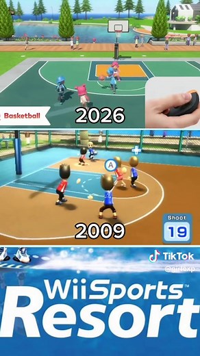 Wii Sports Resort vs Nintendo Switch Sports Resort - Side-by-Side Comparison