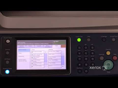 Xerox® WorkCentre® 5335 Family Accessing Administrator Tools