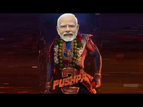 Apne Dam Se Banaa Hai Main || Pushpa 2 || Allu Arjun || Rashmika Mardana|| Modi. Version