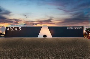 It begins. AREA15 is NOW OPEN in Las Vegas. Lose yourself in the immersive art installations of Art Island, find your zen in the center of a bamboo forest, glide through the spine of the 200,000-sq-ft space on Haley’s Comet, and dine on multi-dimensional food beverage experiences underneath the desert skies. | AREA15