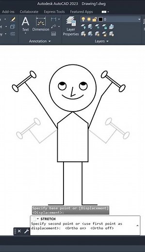 Funny Video in AutoCAD | Fun with AutoCAD #funnyvideo #funnyclips