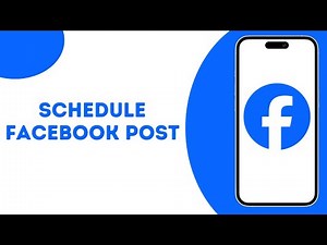 How to schedule post on Facebook ?