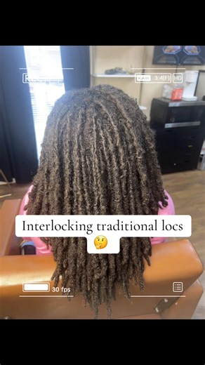Ever wondered if your traditional locs can be interlocked???? Well wonder no more!!!! Locs are Very versatile and can be done catered to your needs/wants. With the right loctician, ANYTHING is possible! #crowned #locs #traditionallocs #interlocking