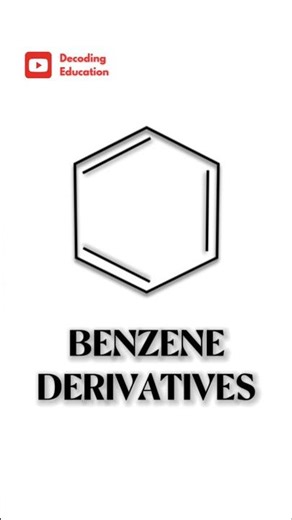 Benzene Derivatives #physics #animation #science